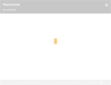 Tablet Screenshot of narbonne.nl